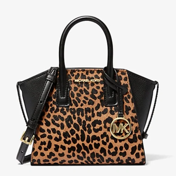 NWT MK bag cheetah NWT Michael Kors Avril Extra-Small Cheetah Print Calf Hair  main image 3